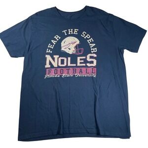 Florida State University Seminoles Fear the Spear‎ Football T-Shirt Mens 2XL